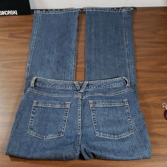 Duluth Trading Company‎ Flex Work Curvy Bootcut Denim Jeans 53507 Size 6 x 33 - Picture 7 of 9